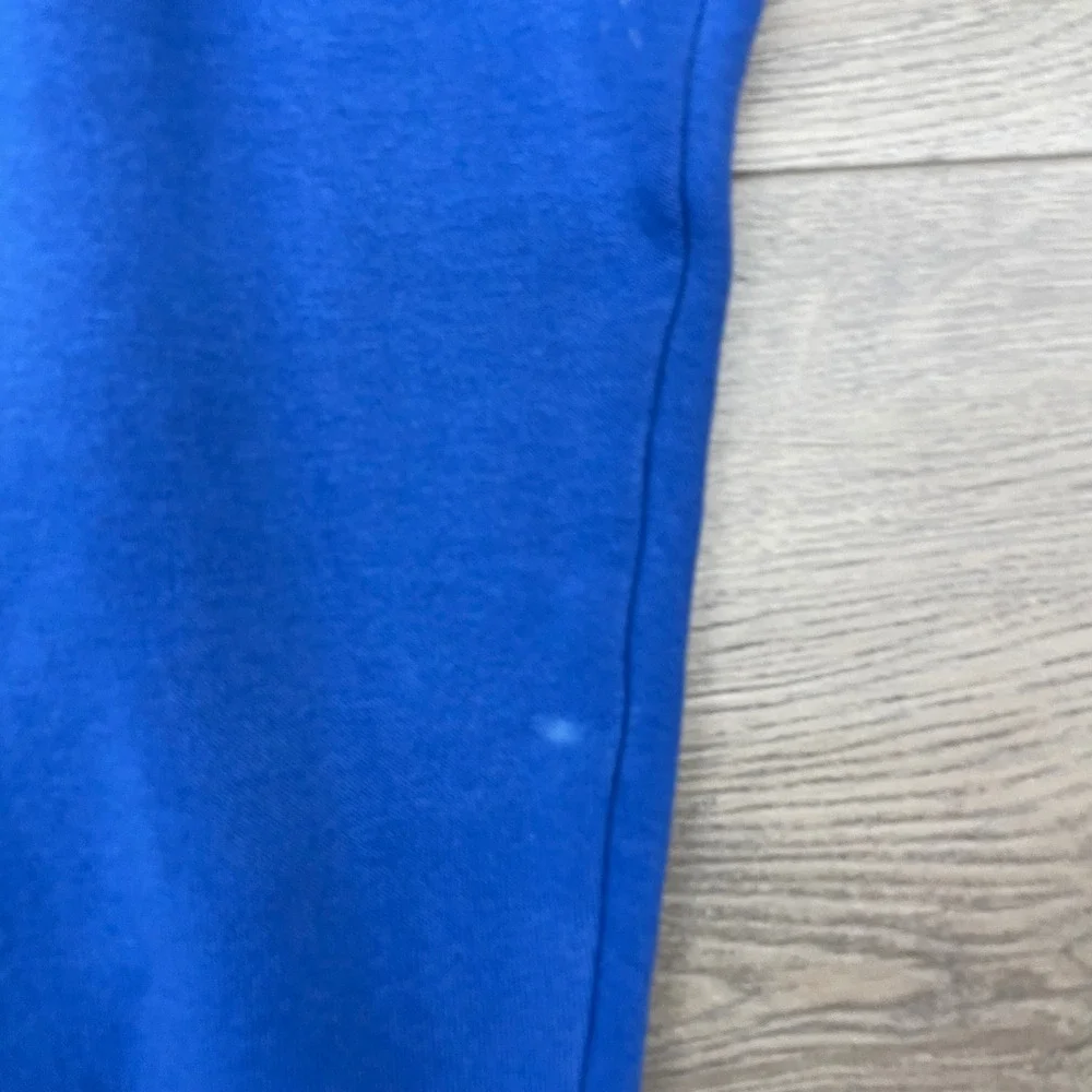 Adidas Duke Mens L Blue NCAA Blue Devils Embroidered Pullover Sweatshirt FAIR